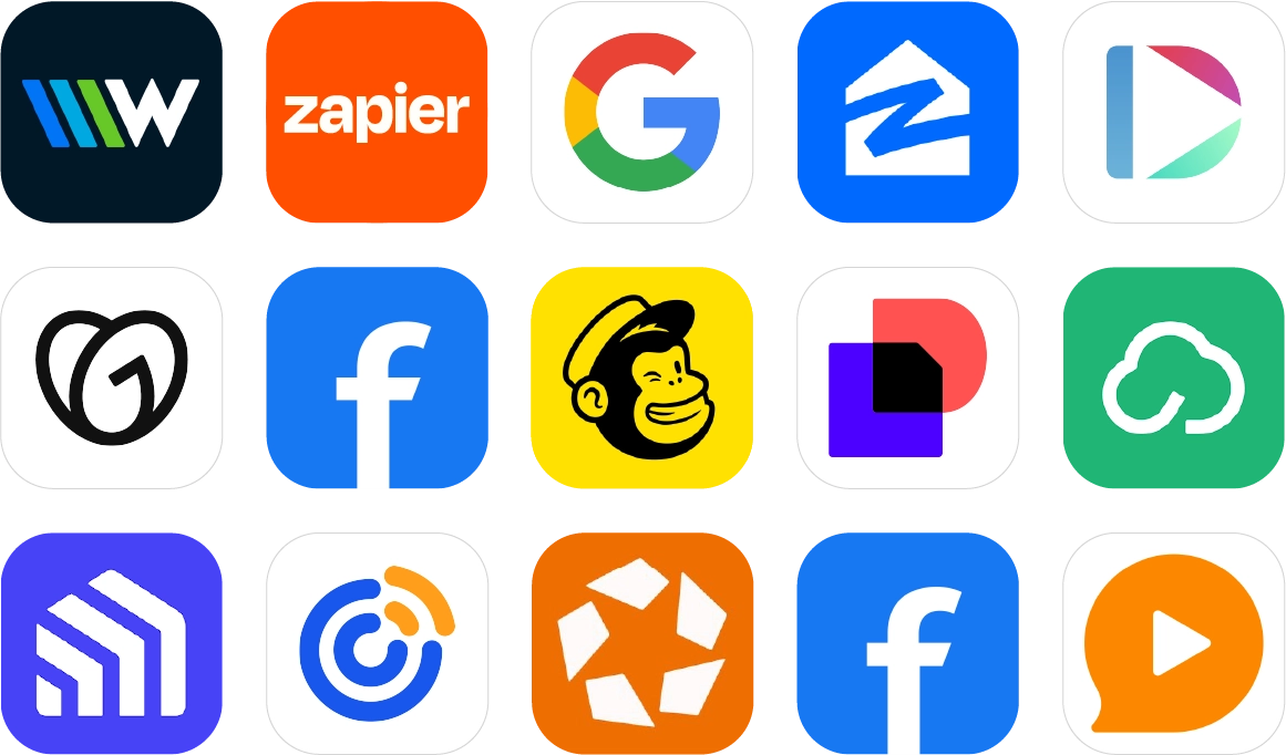 Wise Agent integrations with popular real estate tools and apps